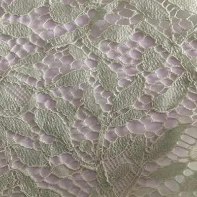 Dentelle de Calais motif feuille amande - EDVERIGE