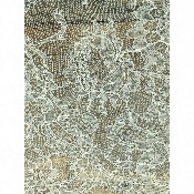 Dentelle de Calais motif floral naturel - CORDELIA