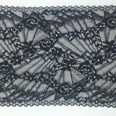 Dentelle de Calais noir lurex - ALOISE