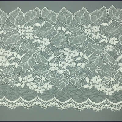 Dentelle de Calais motif fleur naturel - BÉRÉNICE