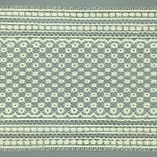 Dentelle de Calais motif géométrique ivoire - BALÉRIANDE