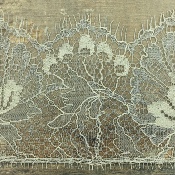 Dentelle de Calais naturel argent - DANAÉ 
